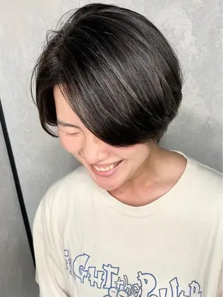 ショート カラー 🌾内山 龍介🌾のヘアスタイル