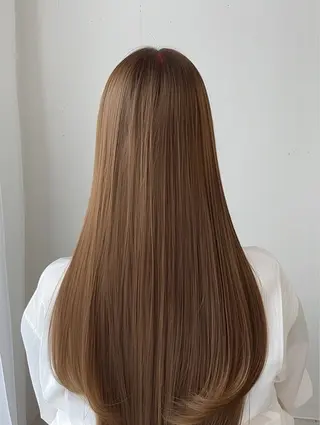 カラー 𝐀𝐑𝐈𝐒𝐀 🎀‎🤍銀座美容室のヘアスタイル