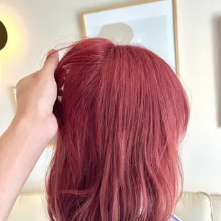 ミディアム ダメージレス◎東区/ 艶カラー💫/斉藤拓のヘアスタイル