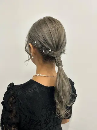 ロング MiRI💜地毛級 エクステ✖似合わせ技のヘアスタイル