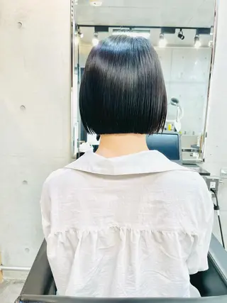 ショート パーマ ショートボブ髪質改善 縮毛矯正のプロ山道潤のヘアスタイル