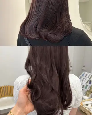 セミロング 髪質改善 Tsukinaのヘアスタイル