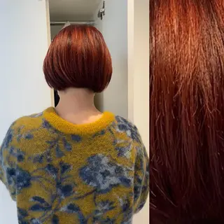 ショート カラー ヘアアレンジ stylist ◎RUKI.のヘアスタイル