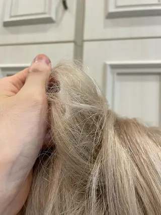 カラー メンズ 梅田 カットモデル募集のヘアスタイル