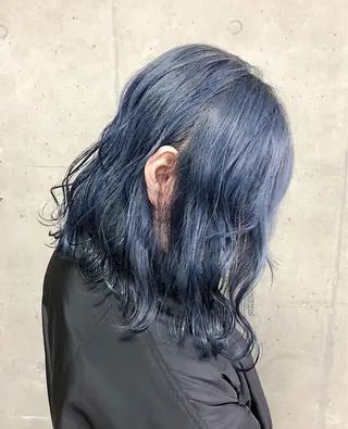 ミディアム カラー ノンダメージ髪質改善 カラー💎/KURAのヘアスタイル