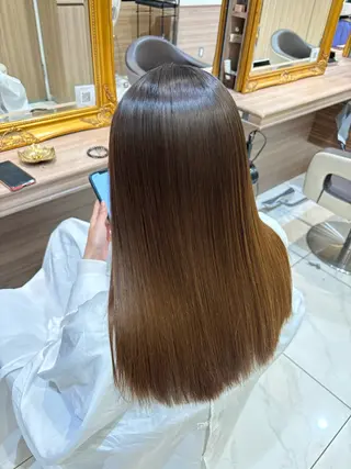 ロング 🥀縮毛矯正🥀 川﨑和希のヘアスタイル