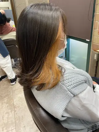 ミディアム ヘアメイクエルテ Yukikoのヘアスタイル