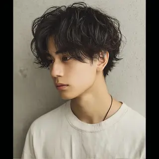 メンズ 女性カット🎨カラー 🌀パーマ宮部楓奈のヘアスタイル