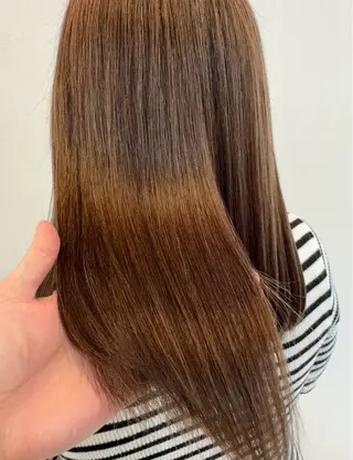 セミロング リトル・サイエンティスト所属・一宮/縮毛矯正/ 内野優紀のヘアスタイル