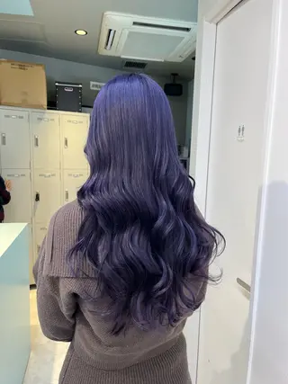 ロング カラー ブリーチカラー 🩵MIZUKIのヘアスタイル