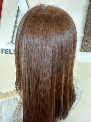 ミディアム ❁*EARTH/A 島崎千夏❁⃘*.ﾟのヘアスタイル