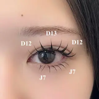 マツエク・マツパ ᴄʜɪʜɪʀᴏ ♡のマツエク・マツパデザイン