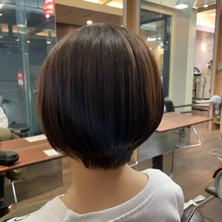 ショート 💜カラー/縮毛矯正 /NARUKA💜のヘアスタイル