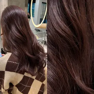 ロング カラー 松田 優作のヘアスタイル