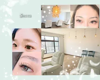 マツエク・マツパ 村永 【secca】のマツエク・マツパデザイン