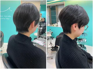 ショート カラー 🫧ショート/ボブ 池袋西口・泡渕✂️のヘアスタイル