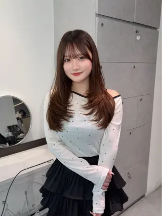 ロング 吉村 駿佑のヘアスタイル