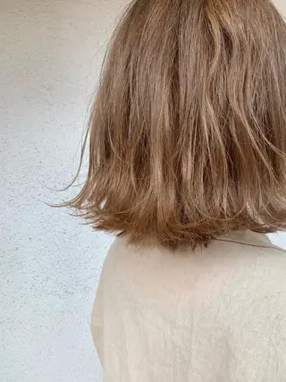 ミディアム カラー パーマ ヘアアレンジ キッズ マツエク・マツパ 田中 裕士のヘアスタイル
