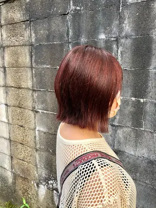 ミディアム YAP！HAIR トコツメアヤノのヘアスタイル