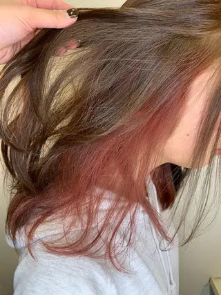 セミロング カラー 艶カラー/ Nanamiのヘアスタイル