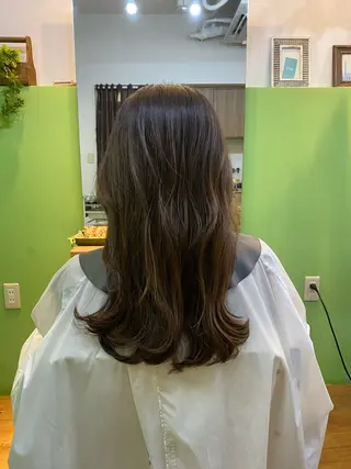 ロング カラー 【エシカル】 HOSOMIのヘアスタイル