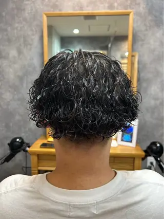 メンズ 網代 志帆のヘアスタイル