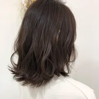 ミディアム カラー 【髪質改善】 梅田　聡のヘアスタイル