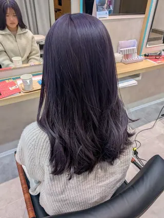 ロング カラー 田端みおと🐱 SoZoBridgeのヘアスタイル