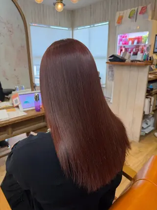ロング カラー 荻野 翔太朗のヘアスタイル