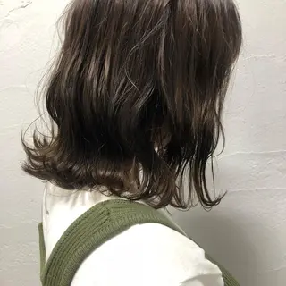 ミディアム カラー ヘアアレンジ 眠れるヘッドスパ✨ chacoのヘアスタイル