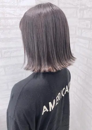 ミディアム カラー パーマ ヘアアレンジ メンズ キッズ KOKUA/髪質改善 艶髪縮毛矯正のヘアスタイル