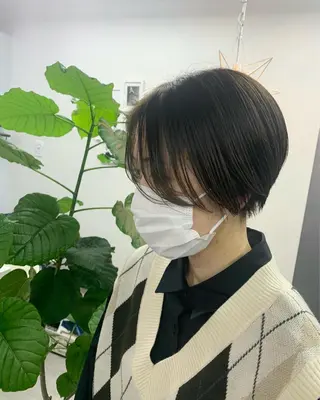 ショート 坂井 水菜美のヘアスタイル