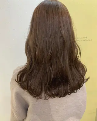 ロング カラー hub hair レイヤー/透明感のヘアスタイル