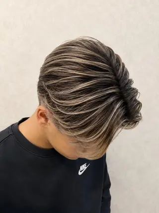 カラー メンズ バレイヤージュ特化｜ Takuのヘアスタイル