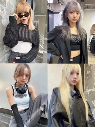 ロング カラー 🫧🇰🇷韓国ヘア レイヤー🐺Yutaのヘアスタイル