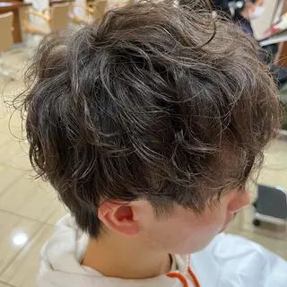 パーマ メンズ 斉藤 凜のヘアスタイル
