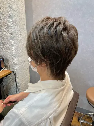 ショート カラー メンズ ツヤ美髪💐 髪質改善/高山愛来のヘアスタイル
