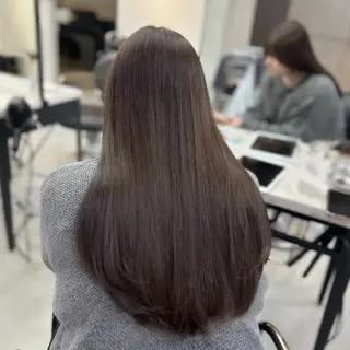 ロング カラー 韓国レイヤー/艶髪/ manami🥣のヘアスタイル