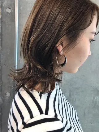 ミディアム カラー HARU /stylistのヘアスタイル
