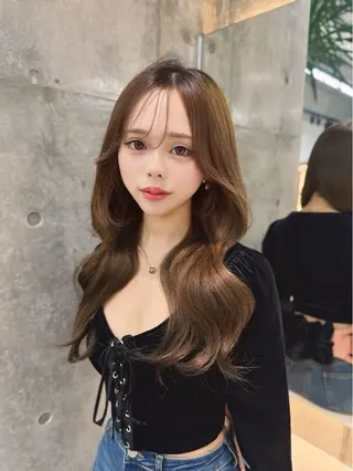 ロング ゆーだい🇰🇷韓国 🇰🇷×髪質改善のヘアスタイル