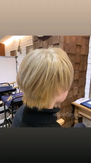 ショート カラー メンズ 似合わせカット得意 💛RENA💛のヘアスタイル