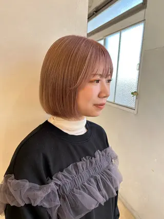 ミディアム ゆうき あすかのヘアスタイル