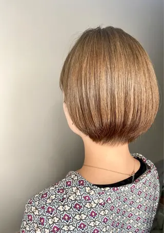 ショート カラー オーナースタイリスト 奈須雄紀のヘアスタイル