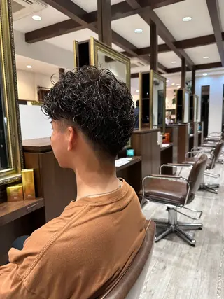 パーマ メンズ 🌟髪質改善 🌟堀尾紗加のヘアスタイル