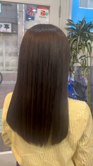 カラー 艶髪🥣透明感カラー 🫧前田奈津実のヘアスタイル