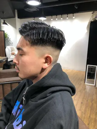 ショート カラー パーマ ヘアアレンジ メンズ 💎髪質改善特化💎 RUITOのヘアスタイル