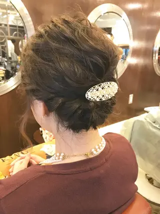 ヘアアレンジ 髪質改善/艶髪/ 木山ゆかりのヘアスタイル