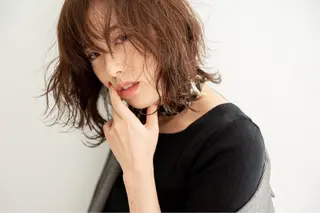 ミディアム 仁和山 健汰のヘアスタイル