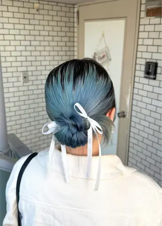 ミディアム ヘアアレンジ 褒められヘアメイク /‎ボブ女子🐶みおのその他イメージ
