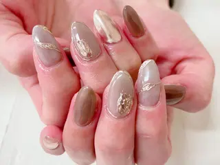 ネイル ビアンカ金町店 中島　せり菜のネイルデザイン